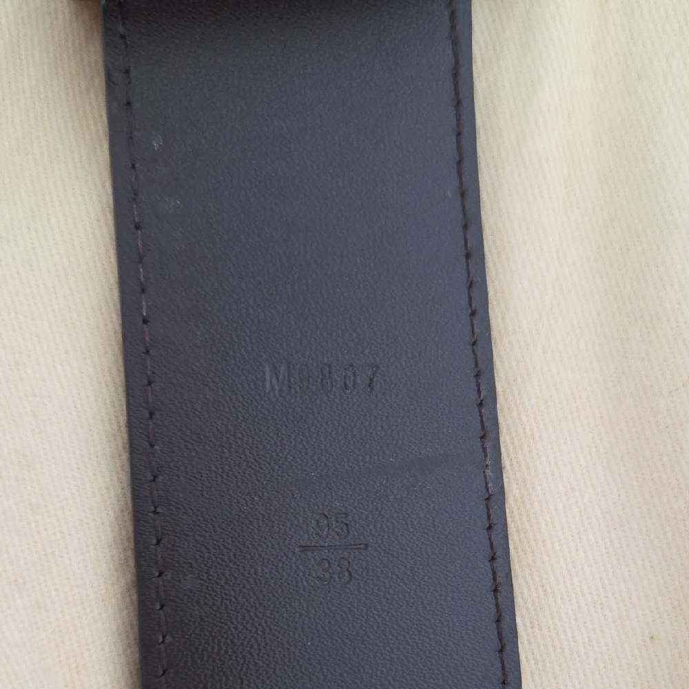 Louis Vuitton Brown Damier Belt  LIKE NEW!! - Picture 3 of 8